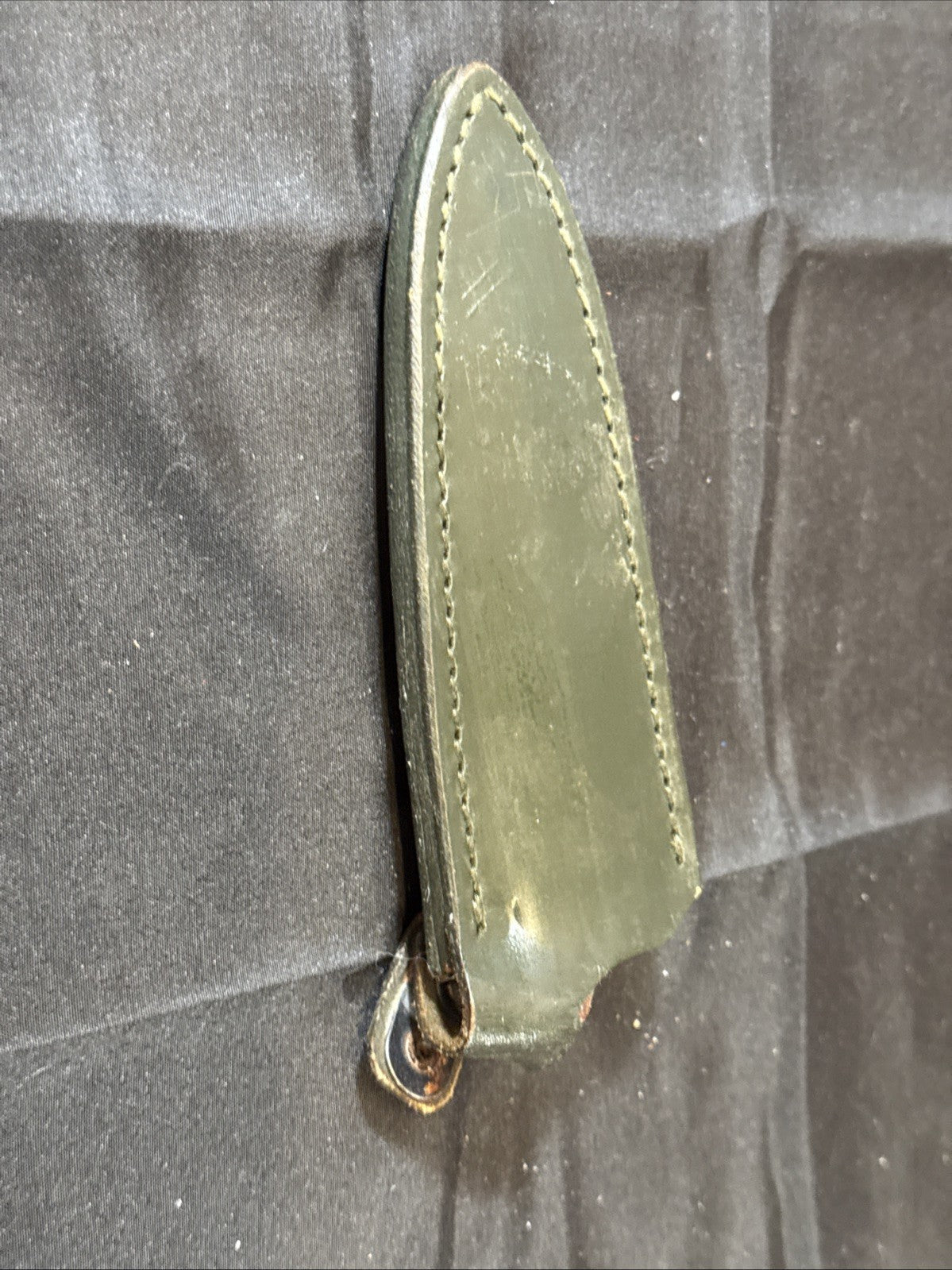 Vintage Japanese Explorer Survival Boot Knife Camo Handle