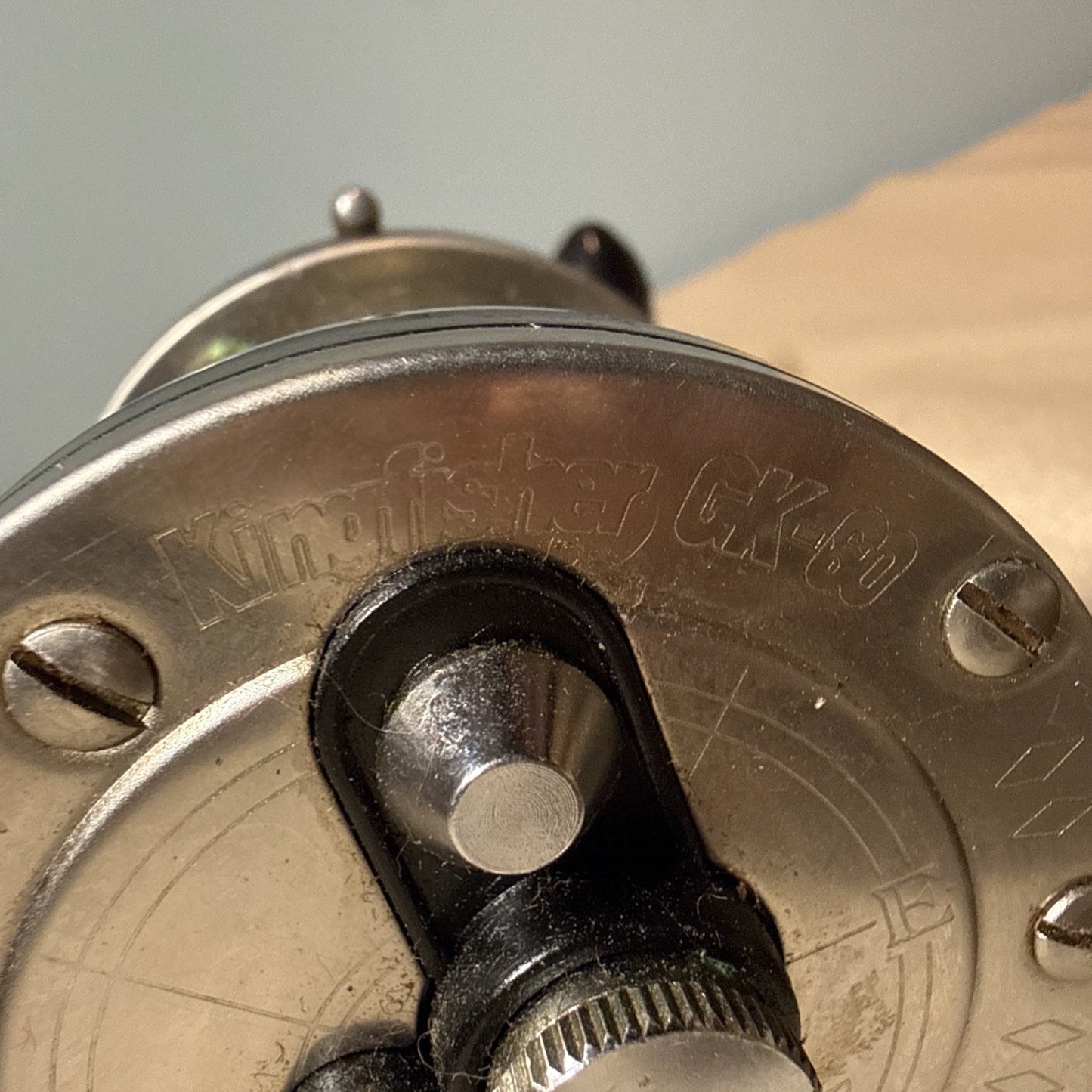 Garcia Kingfisher GK 60 Fishing Reel Level Wind Baitcast Trolling Reel