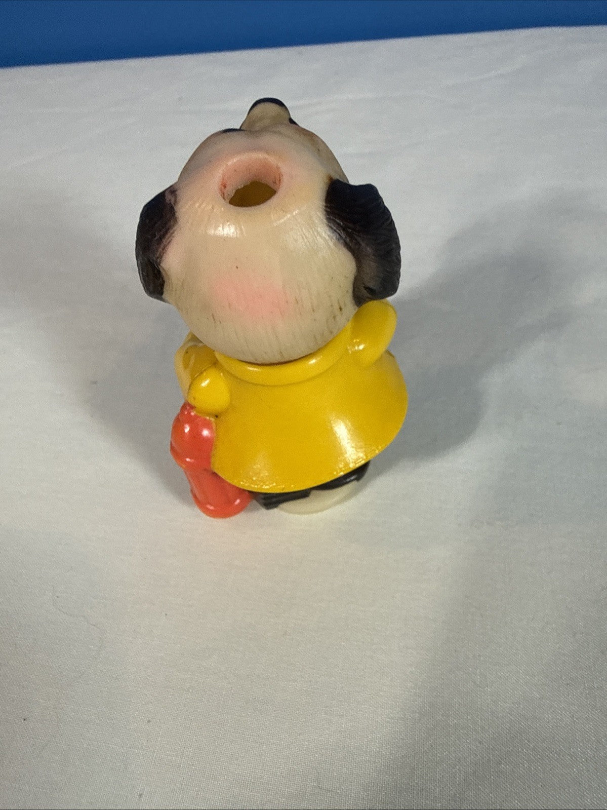Vintage 1976 Mattel Hub Bubs Mr Dog Fire Fighter Happy Hollow Figure Toy