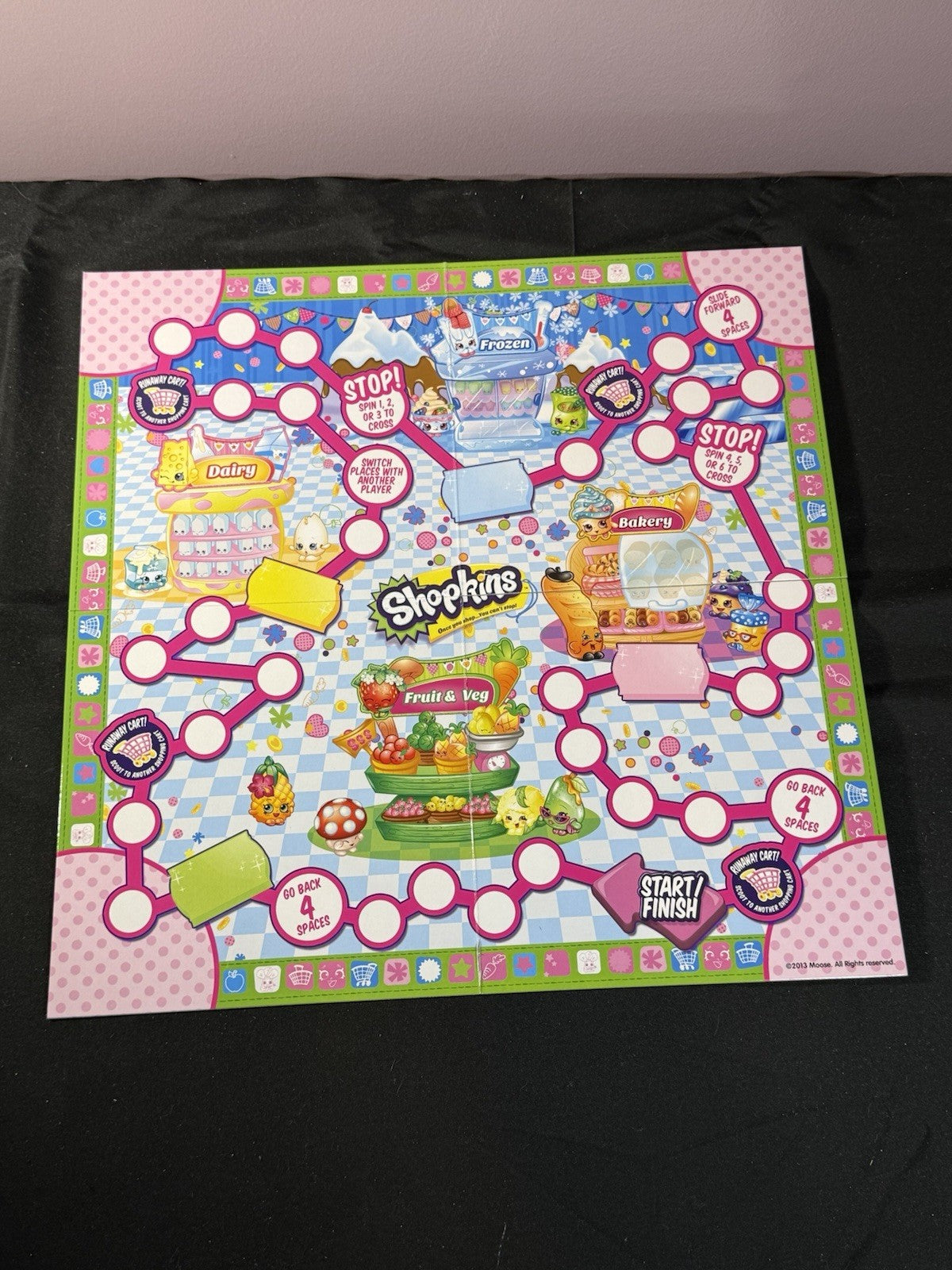 Shopkins Supermarket Scramble Game w Exclusive Figures