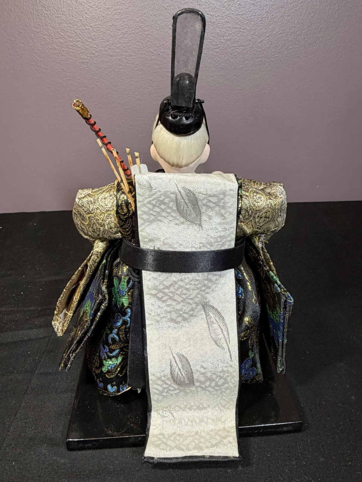 Vintage Japanese Hina Doll 9.5 Inch Traditional Display Doll