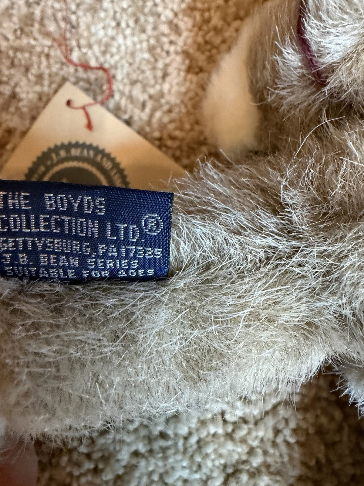 Vintage Boyds Collection Plush Lot 3 Cat Bunny Bears 1984-1994 Stuffed Animals