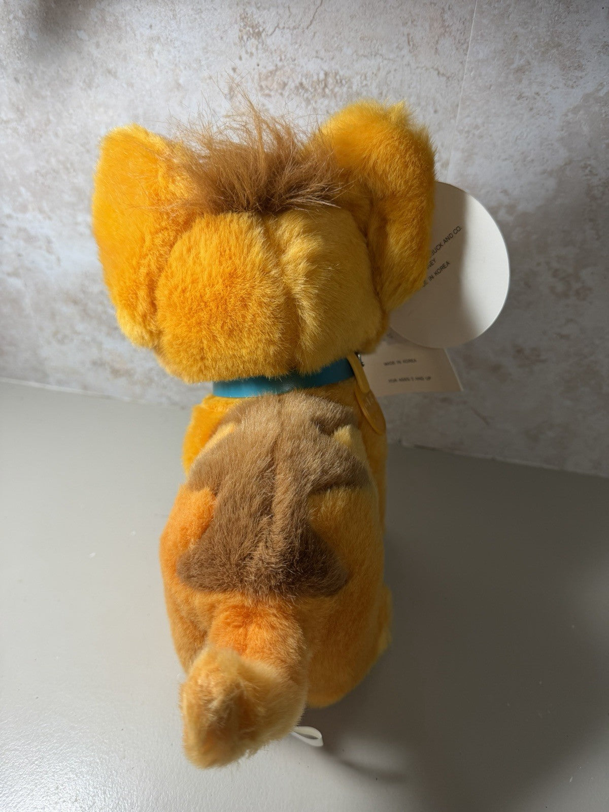 Vintage 1988 Disney Oliver Company Plush Dog Stuffed Animal Original Tag 11"