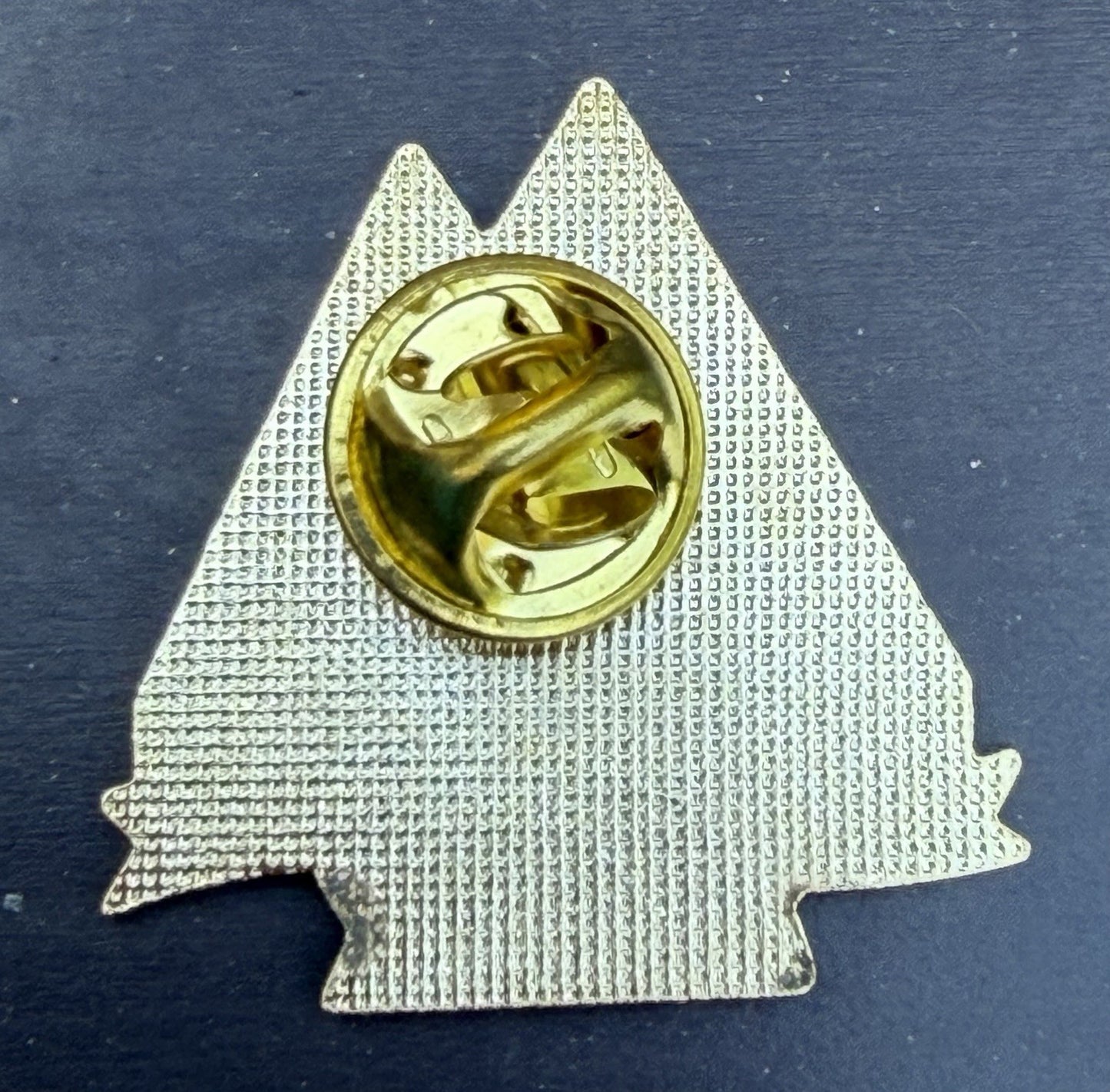 Fire Mountain Gems 40th Anniversary 2013 Gold Tone Lapel Pin