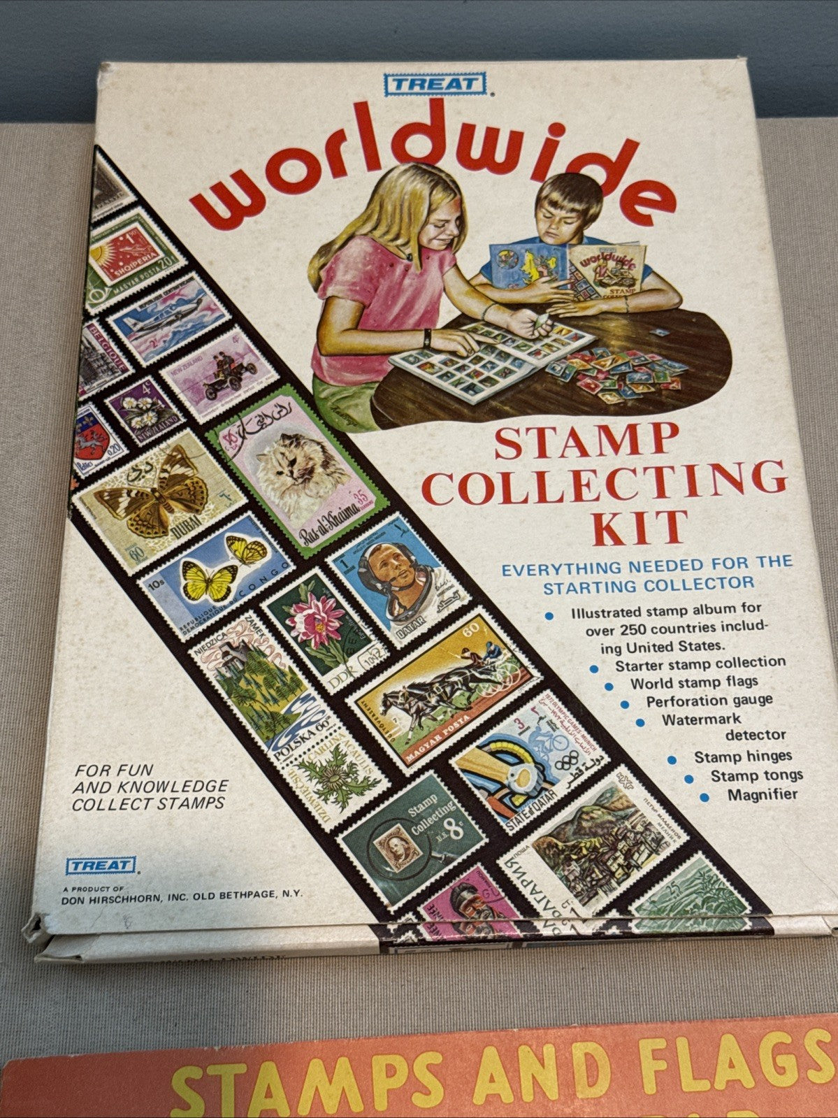Vintage Stamp Collecting Lot Albums Harris Books American Worldwide Philately