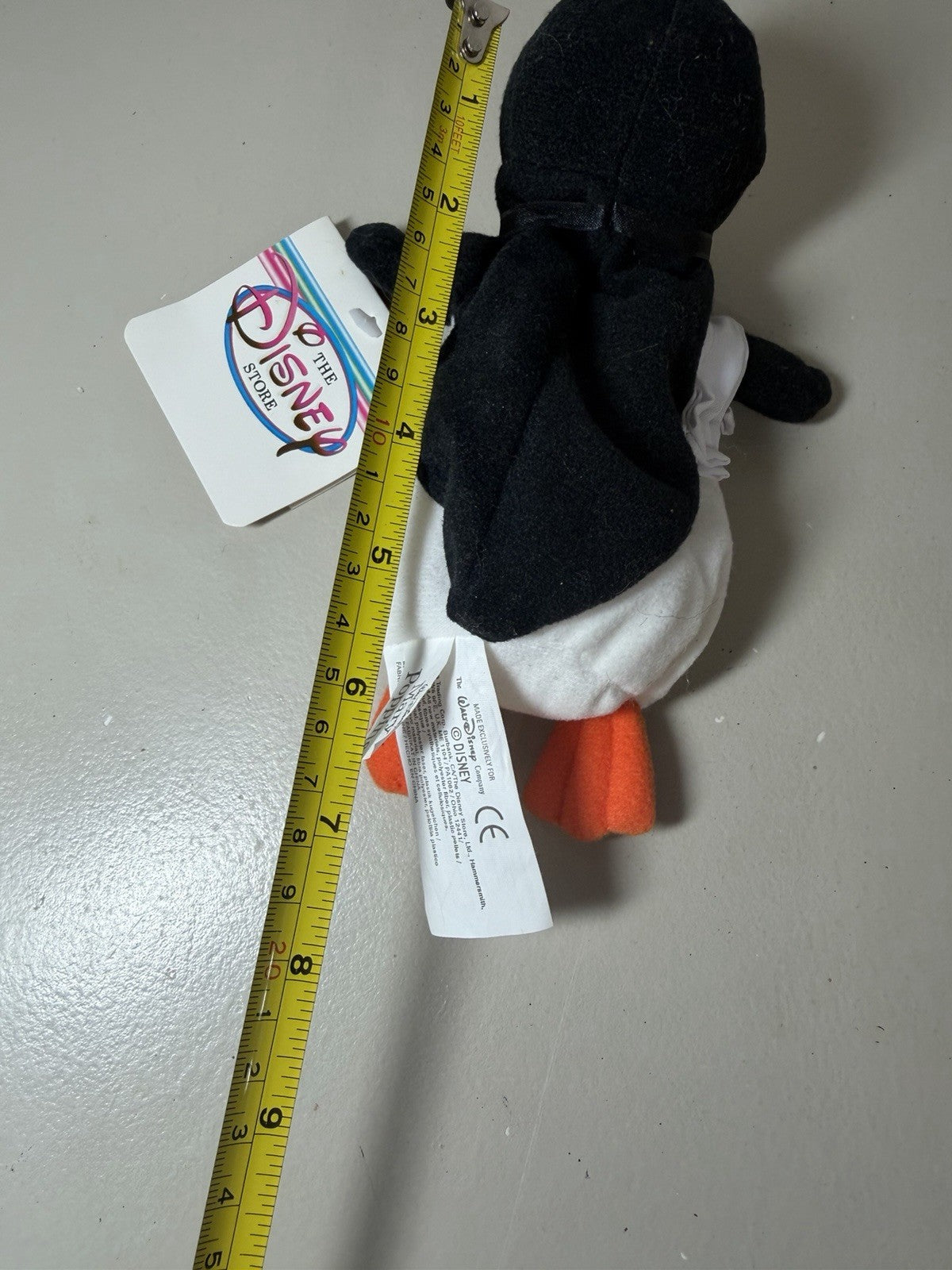 Vintage Disney Plush Lot Sebastian Roger Rabbit Mary Poppins Waiter Penguin