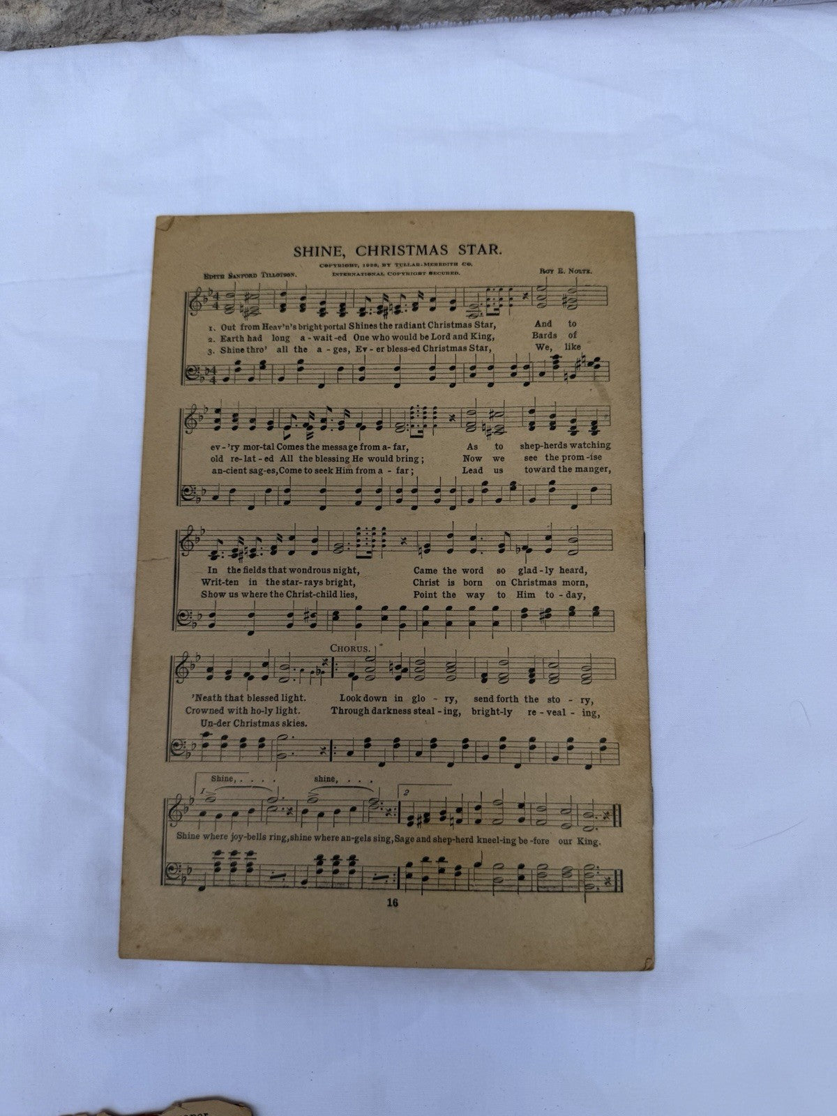 Vintage 1920s 1930s Christmas Pageant Play Cantata Sheet Music Lot Rare