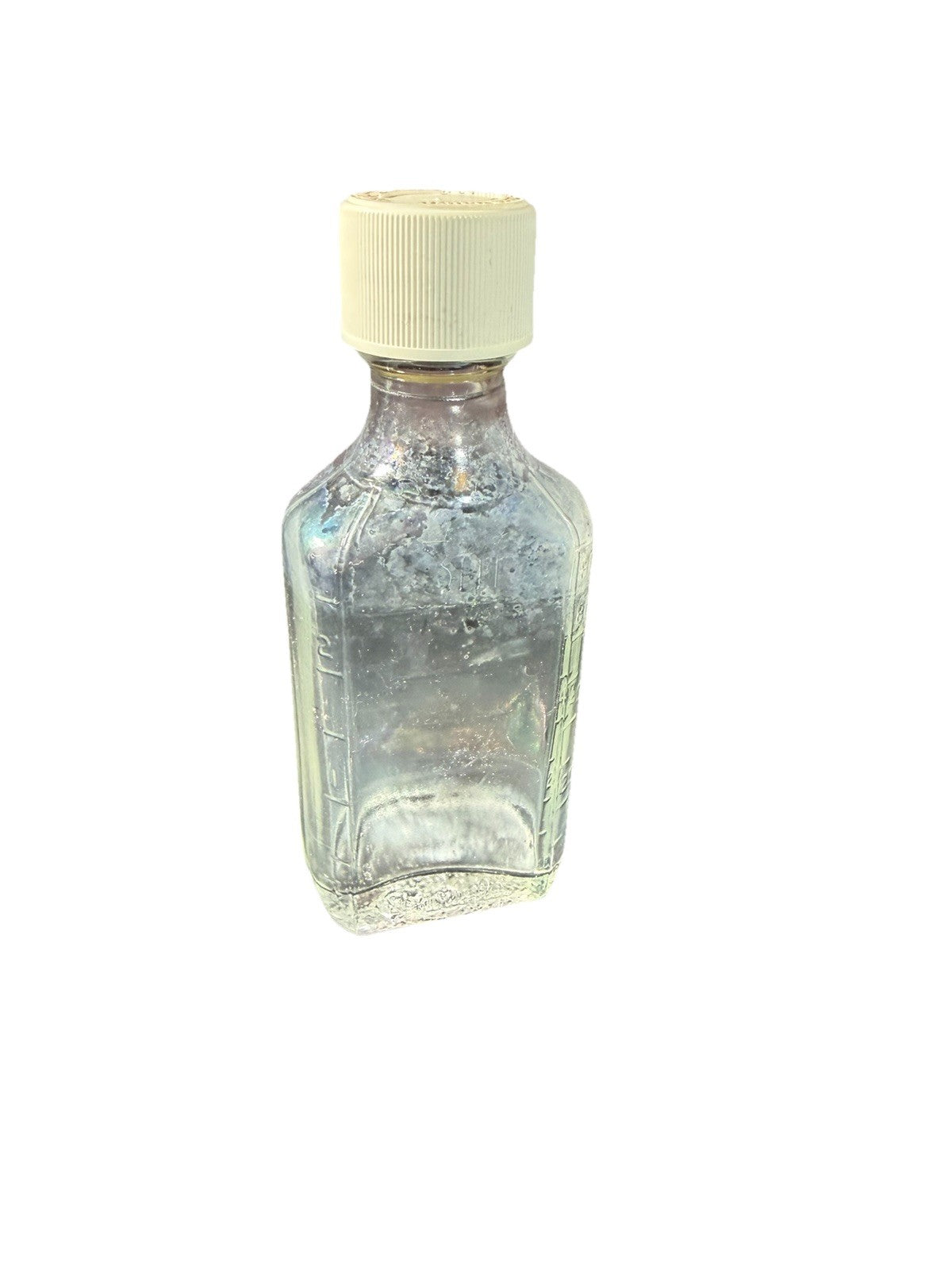 Vintage Amber Glass Medicine Bottles Clear Glass Lot of 3 Apothecary
