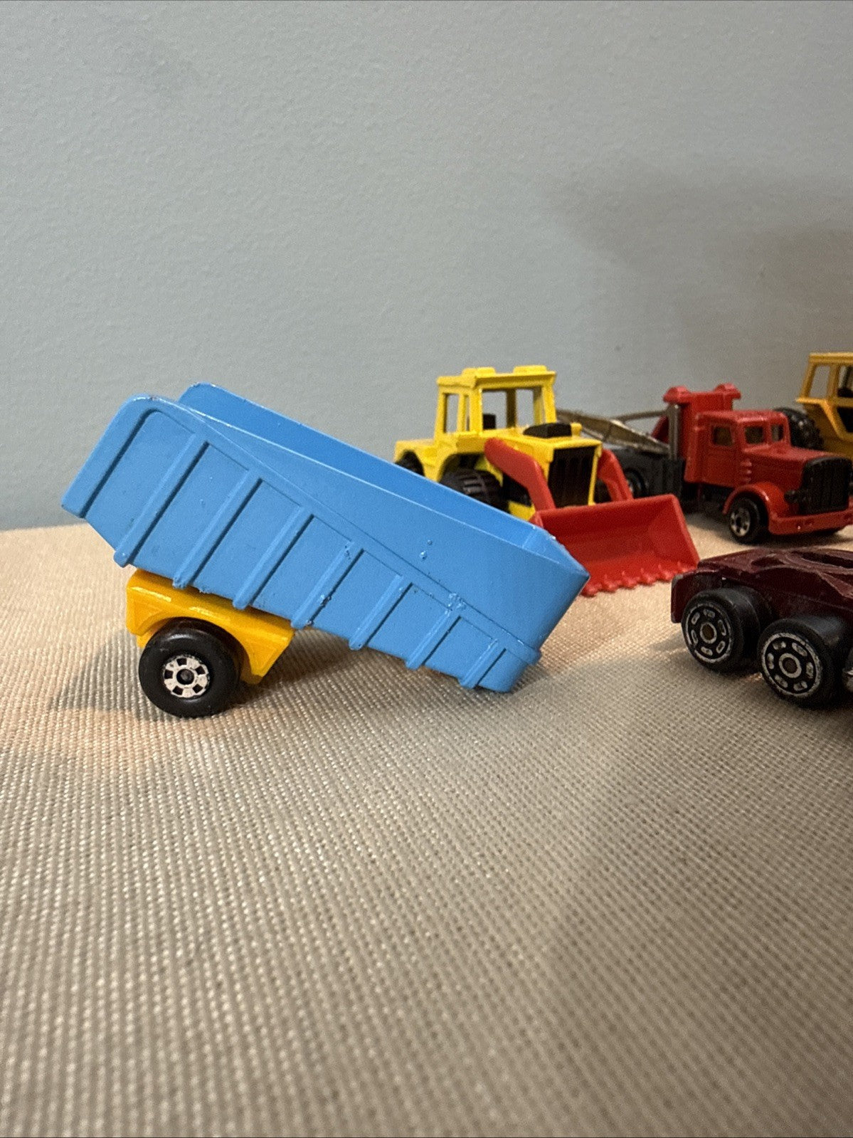 Vintage Matchbox Lesney Superfast Construction Lot Rod Roller Tractor Forklift⁠