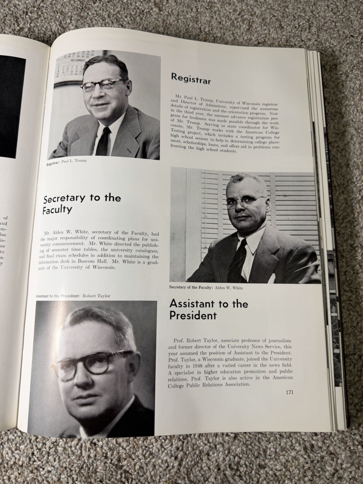 1960 University of Wisconsin Madison Yearbook Badger Book Vintage