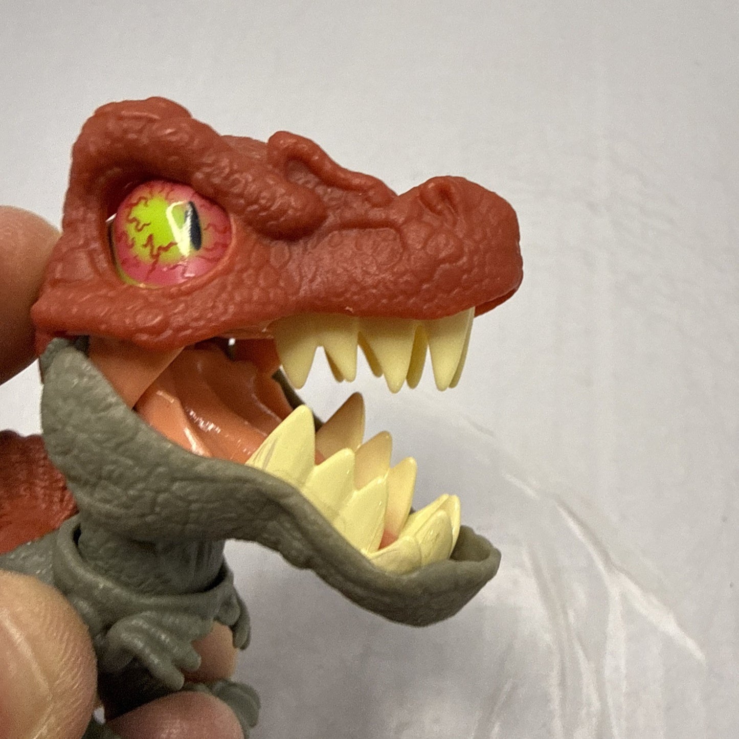 Animal Bitz Biting Toys Lot of 6 Hippo Chameleon 4 Dinosaur