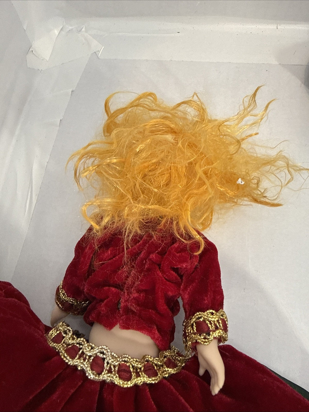Katherines Collection Wayne Kleski Christmas Dolls Velvet Pair NWT