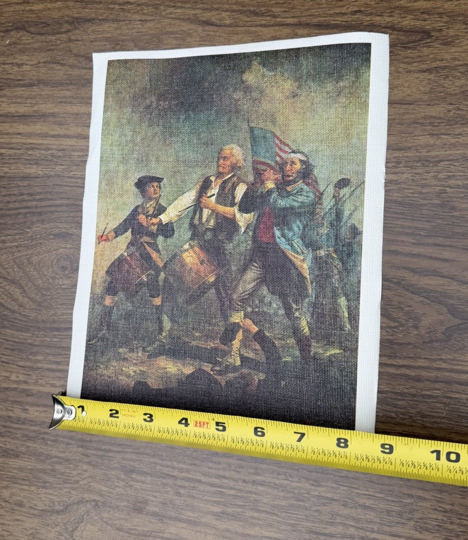 Vintage The Spirit of 76 Canvas Print Archibald Willard Lambert Studios 9x12