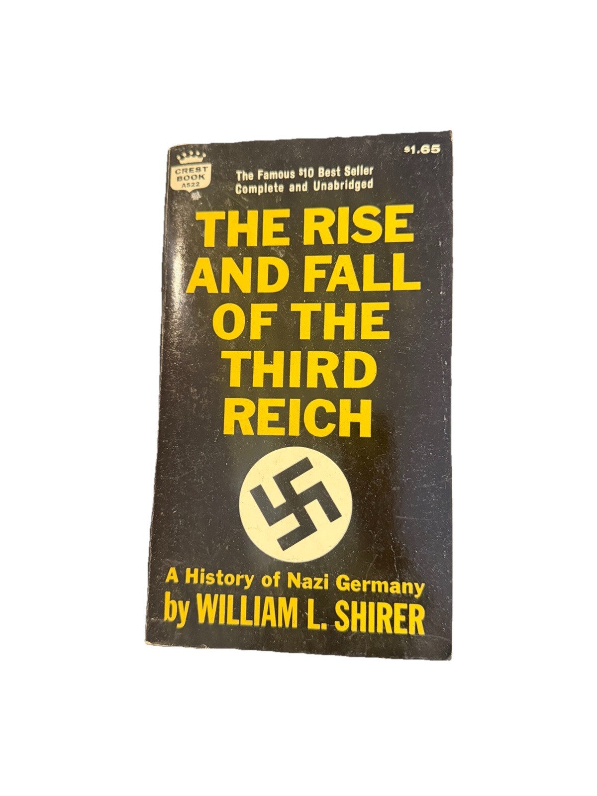 Rise and Fall of the Third Reich William Shirer 1962 Second Printing Paperback
