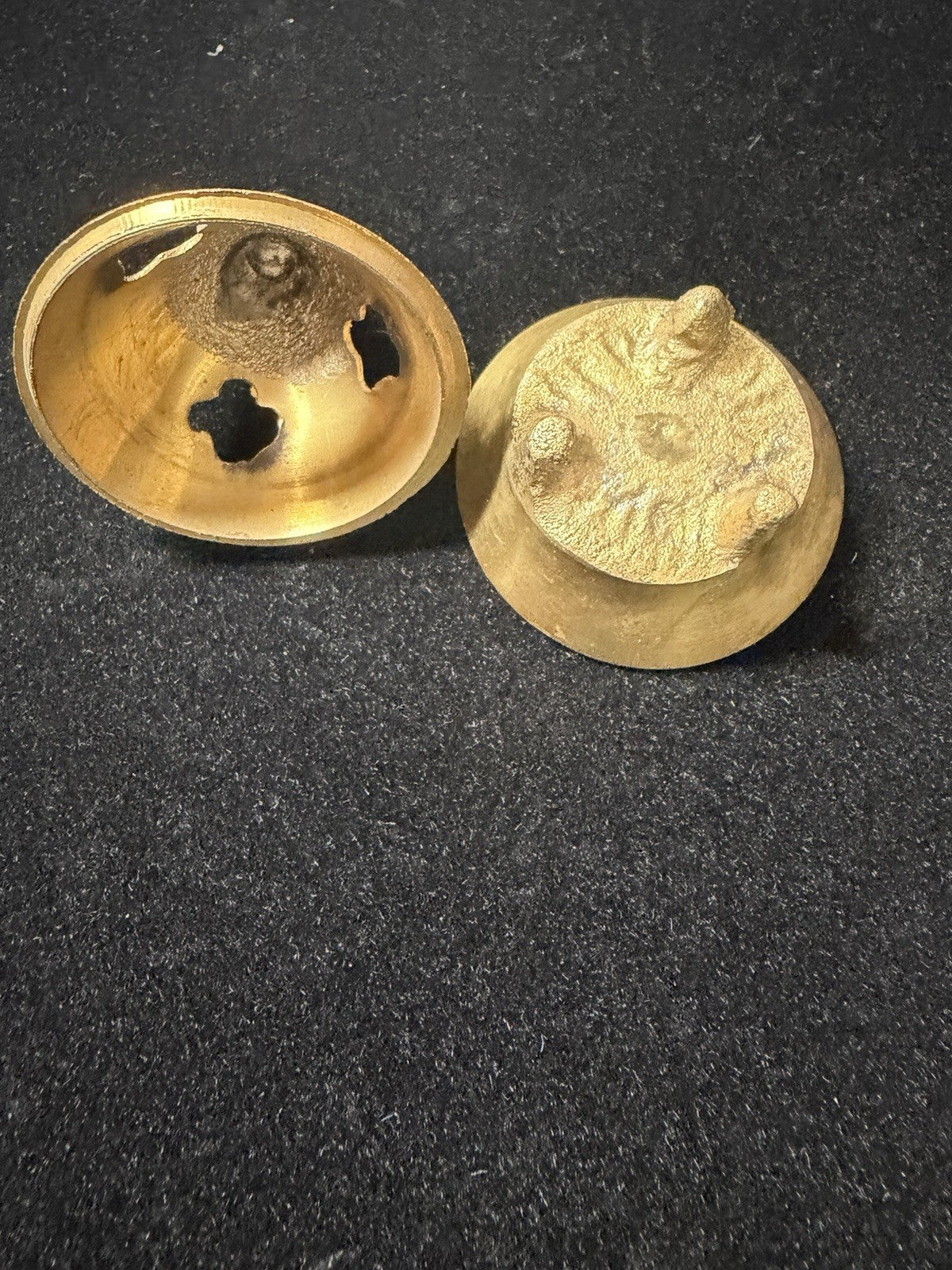 Vintage Brass Mini Incense Burner Censer Catholic Religious Devotional Medal Lot