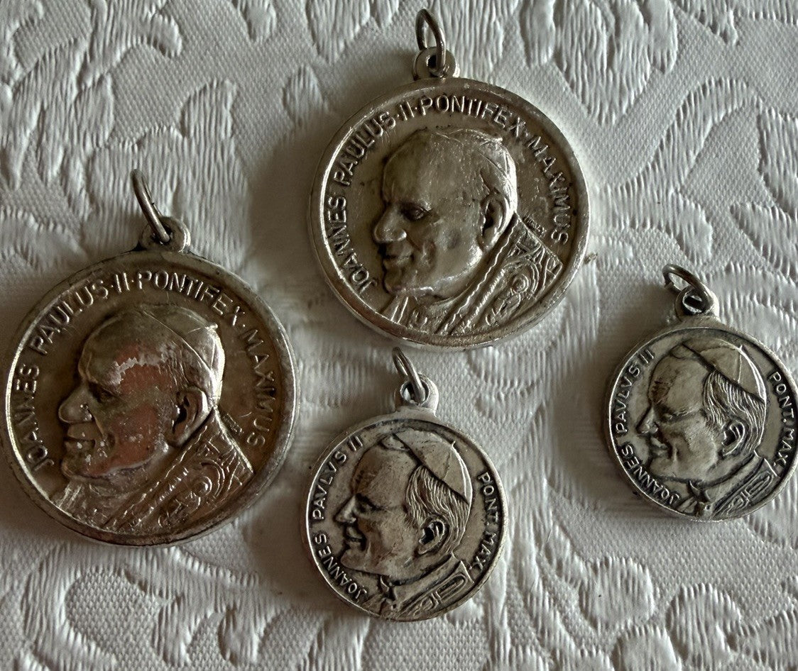 Vintage Catholic Religious Lot Medals Cards Guardian Angel Guardian Pin Bookmark