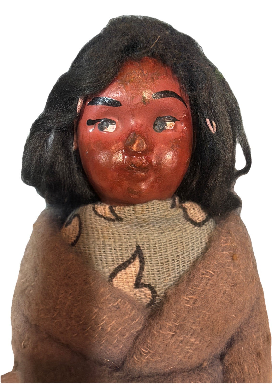 Skookum Bully Good Indian Dolls Pair 7 Inch Native American Dolls