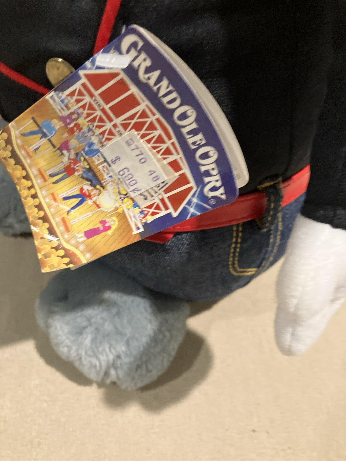 Vintage 1995 Grand Ole Opry The Butts Plush Lot of 2 Cowboy Country Characters
