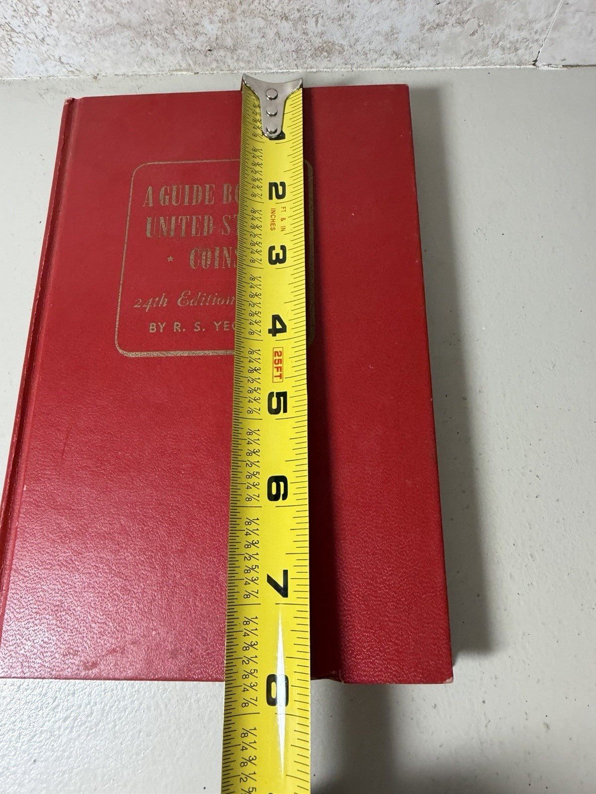 Vintage 1971 Guide Book United States Coins 24th Edition Red Book R.S. Yeoman HC