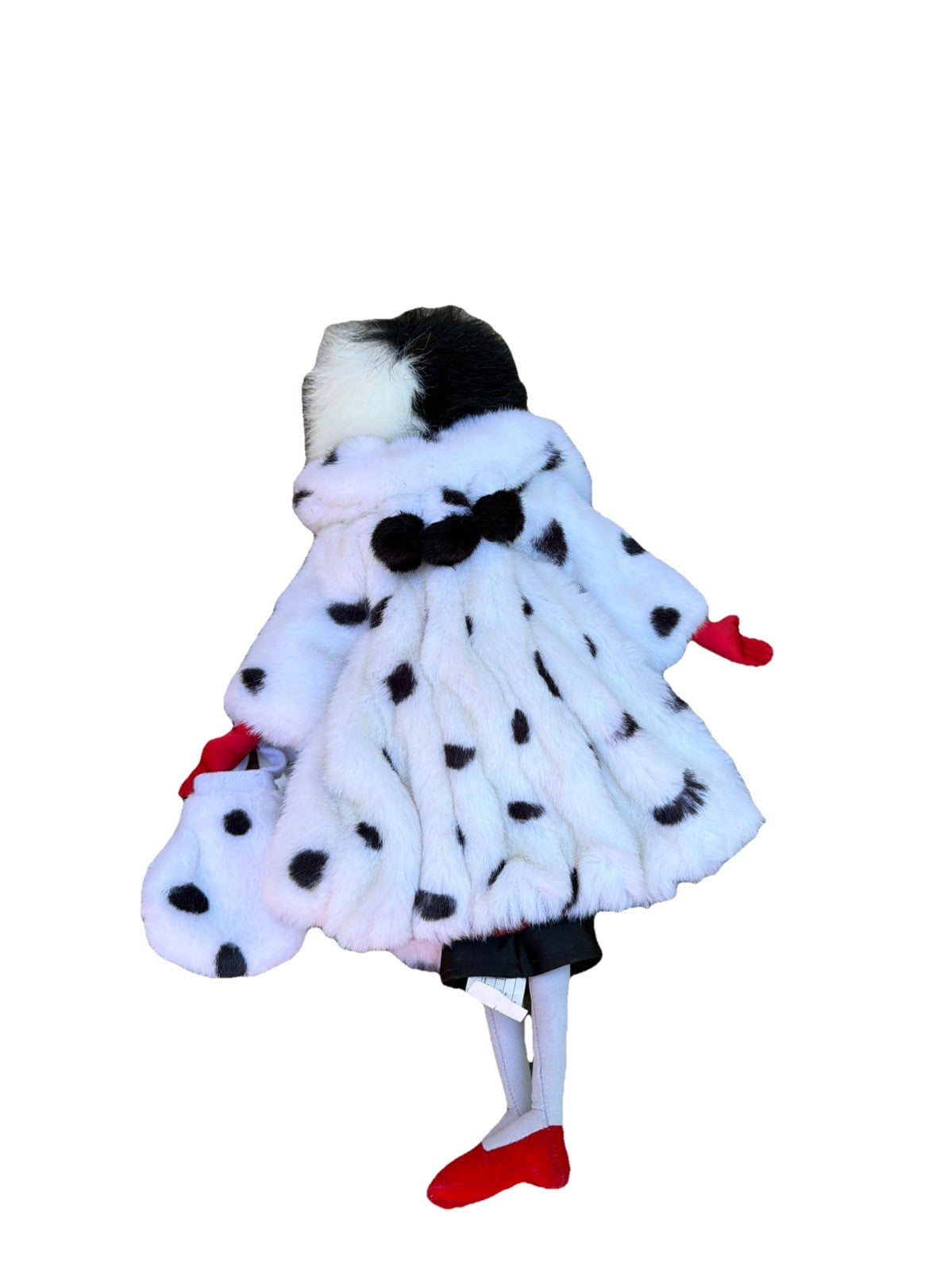 Vintage Disney Store Cruella De Vil Rag Doll 18" 101 Dalmatians NWT