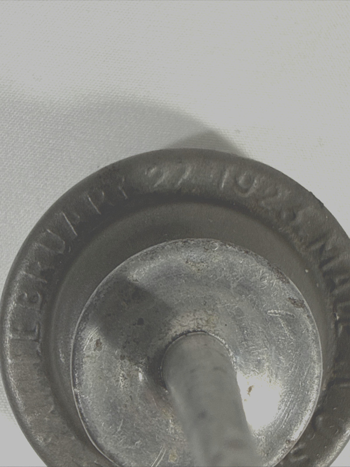 Eagle Thumb Oil Can Made in USA February 27 1923, Gas and Oil collectible