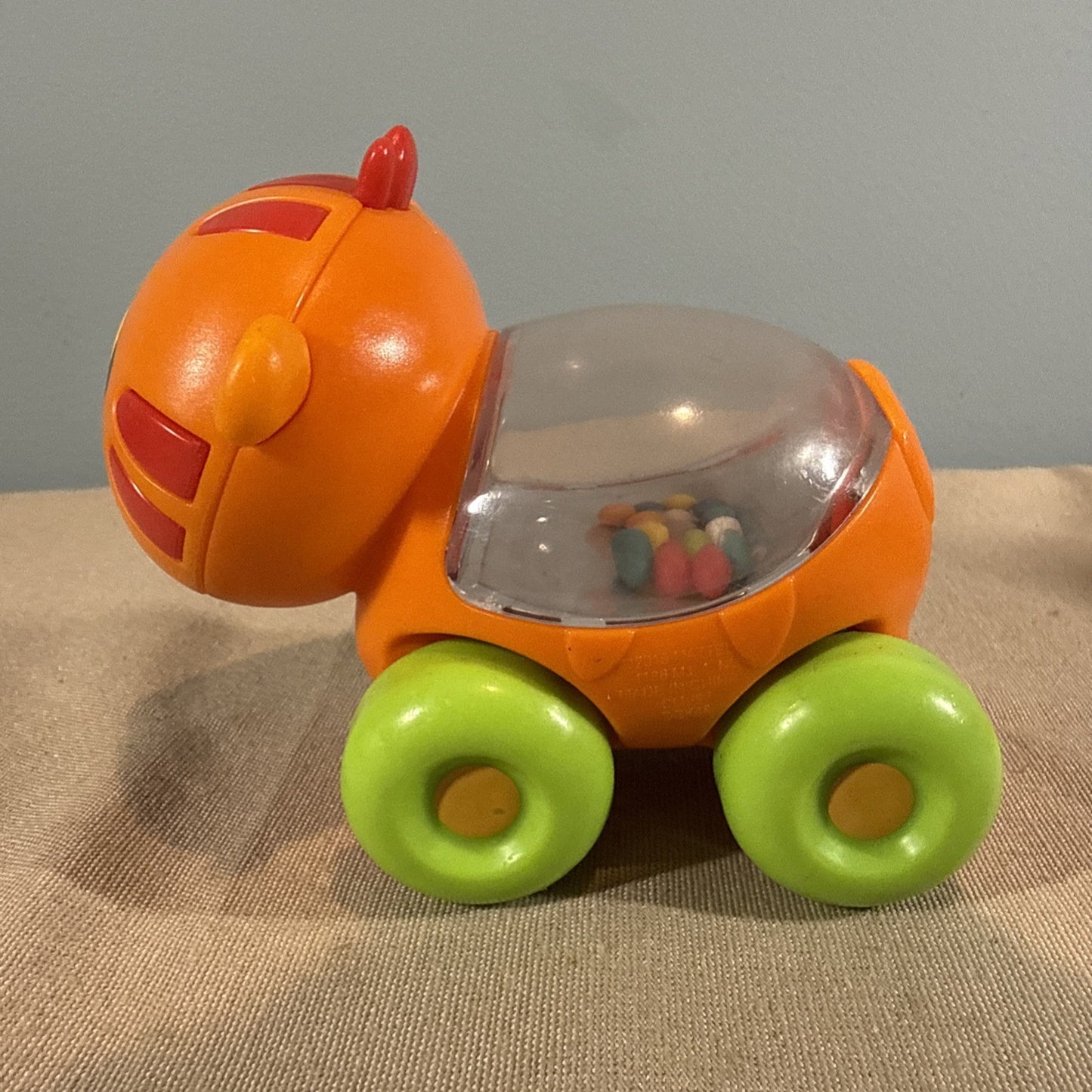 Fisher Price Poppity Pop Animals Rolling Rattle Toy Lot of 3 Vintage Toys