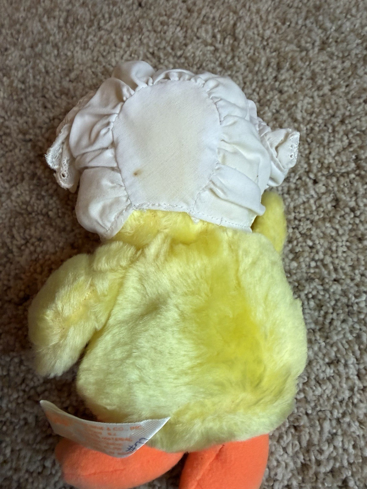 Vintage Easter Plush Lot Bunnies Ducks Russ Applause Avon Dan Dee 1970s 80s Toys