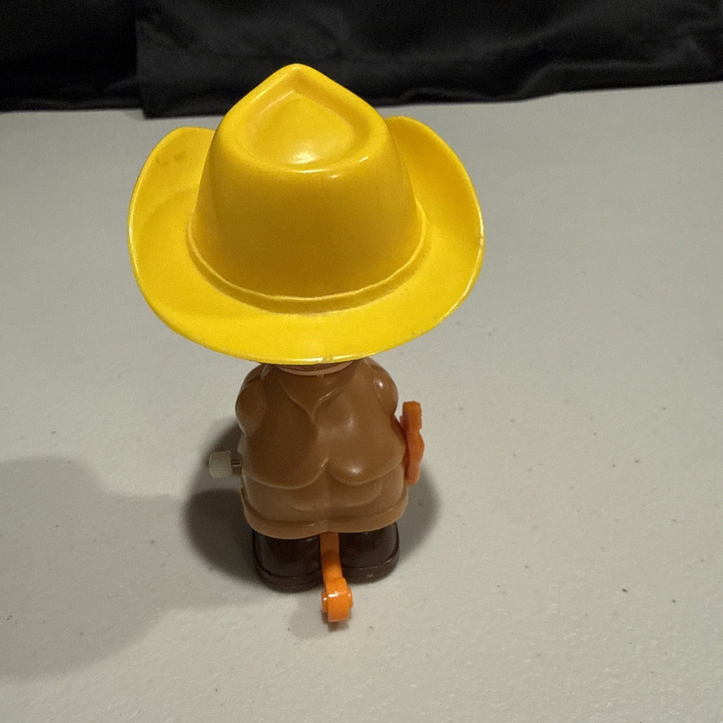 Vintage 1979 Tomy Wind Up Hopping Boy Riding Toy Horse, 4 Inch, Works