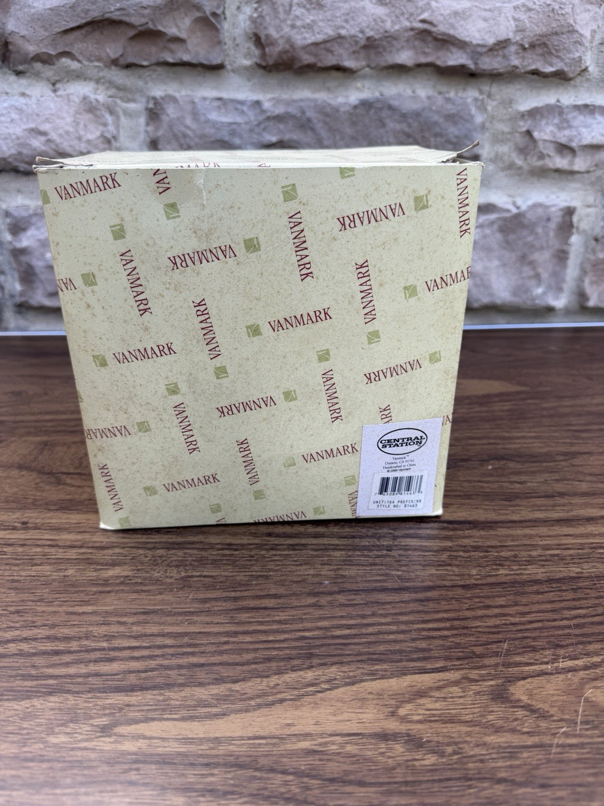 Vanmark Central Station Train Post It Note Holder Desk Pen Stand 2000