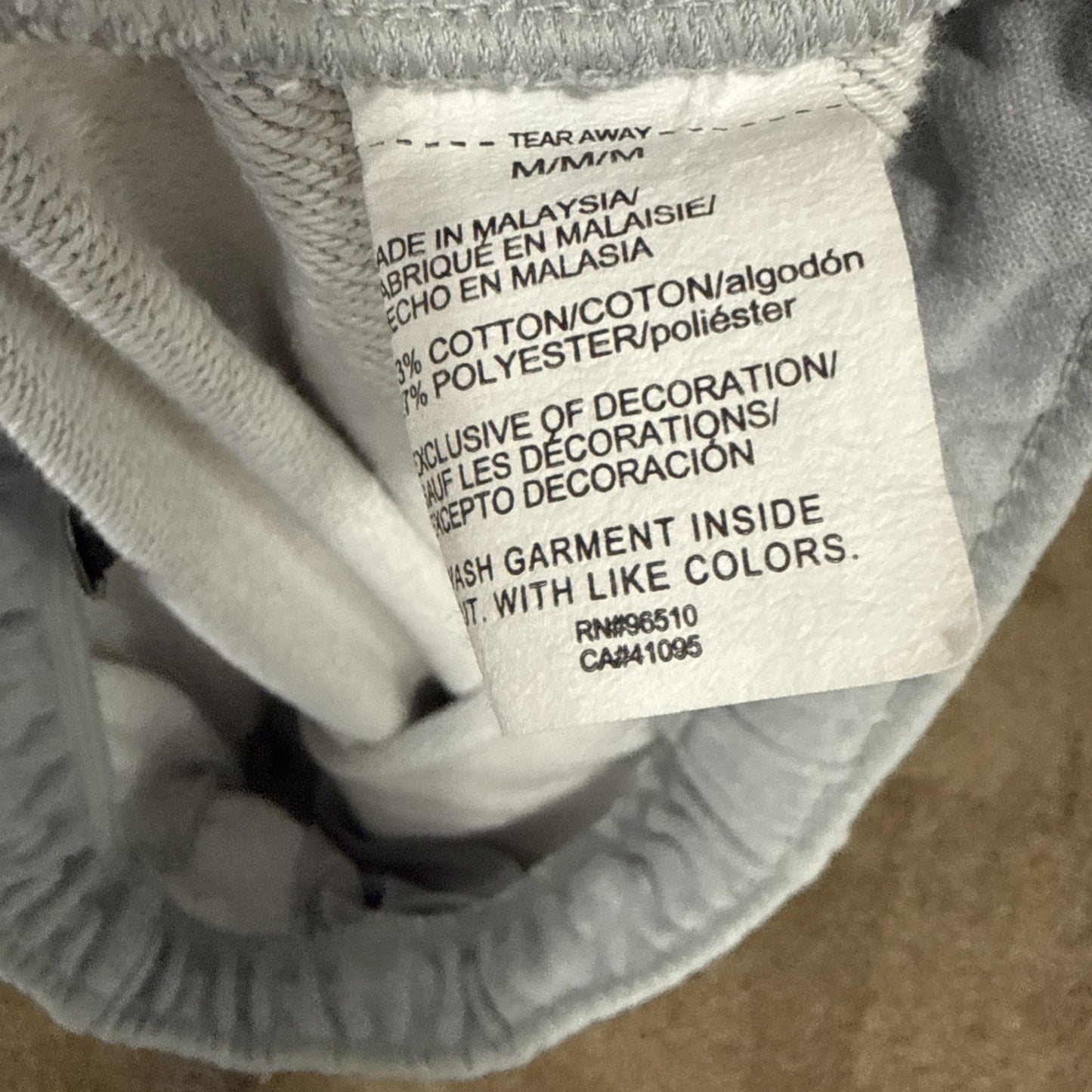 Under Armour Heavyweight Terry Cloth Jogger Sweatpants Gray Men's Medium