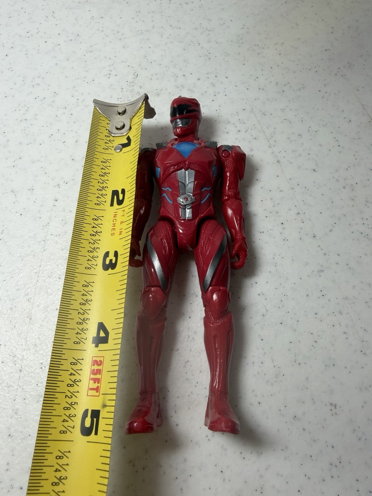 2017 Power Rangers Movie Red Ranger Pink Ranger Action Figure Lot of 2 Bandai