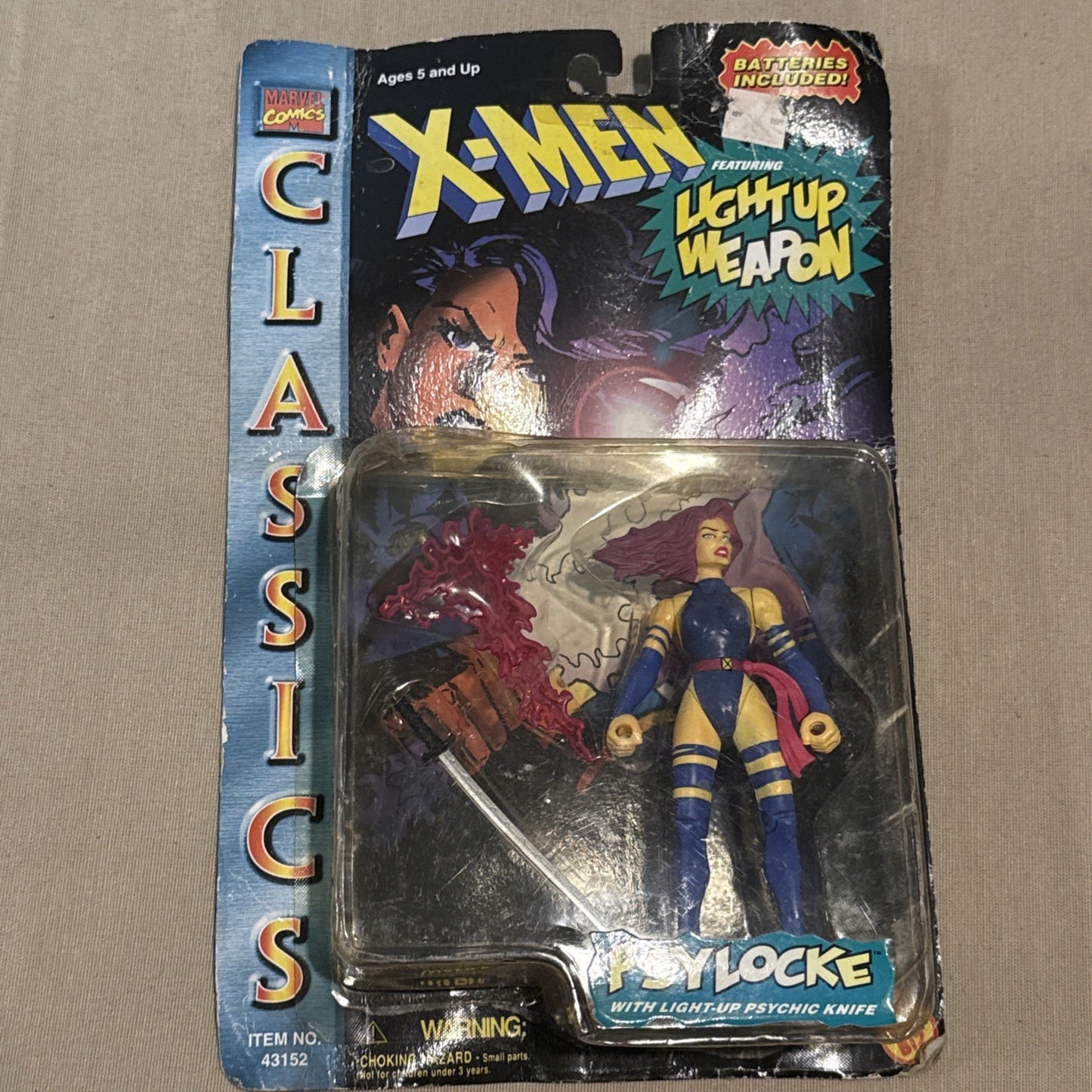 Marvel ToyBiz X Men Action Figure Lot 4 Vintage Sealed Collectibles