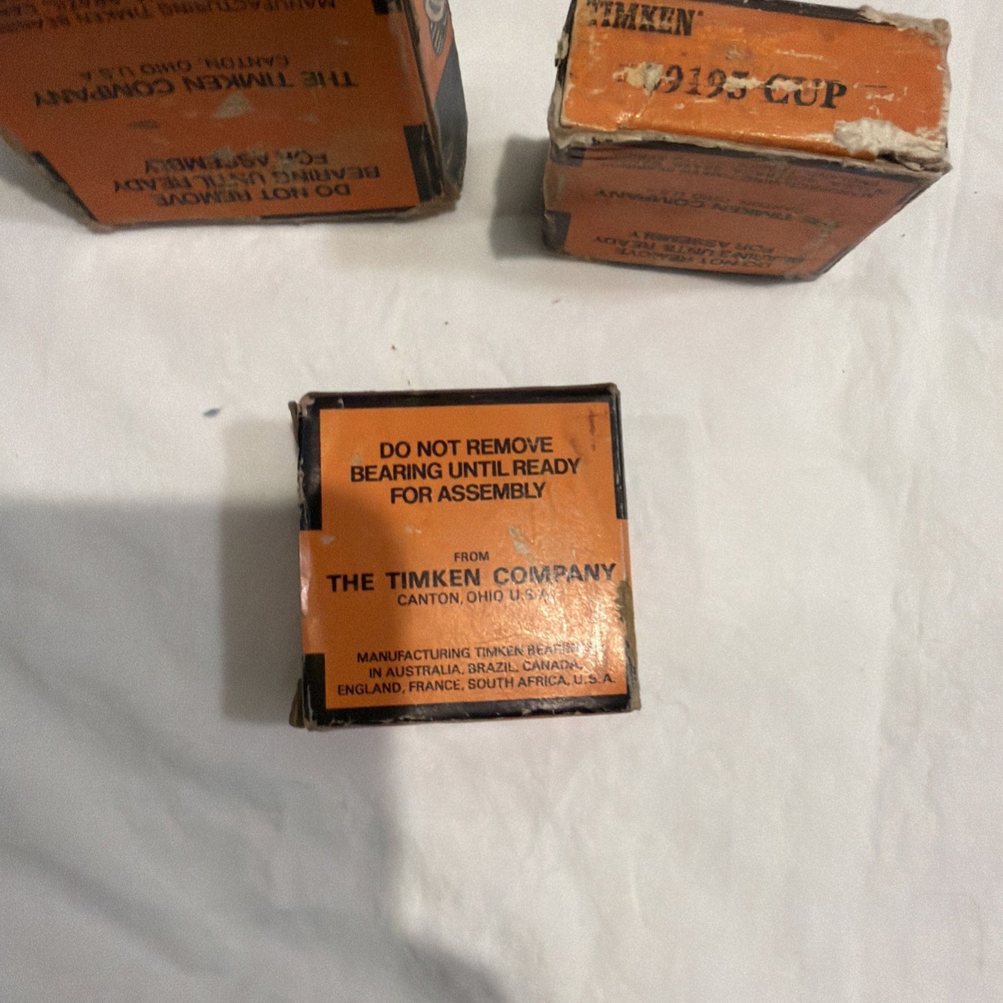 Timken Tapered Roller Bearings Lot New In Box Vintage Industrial Hardware