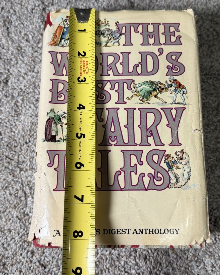 1967 World's Best Fairy Tales Readers Digest Illustrated Hardcover