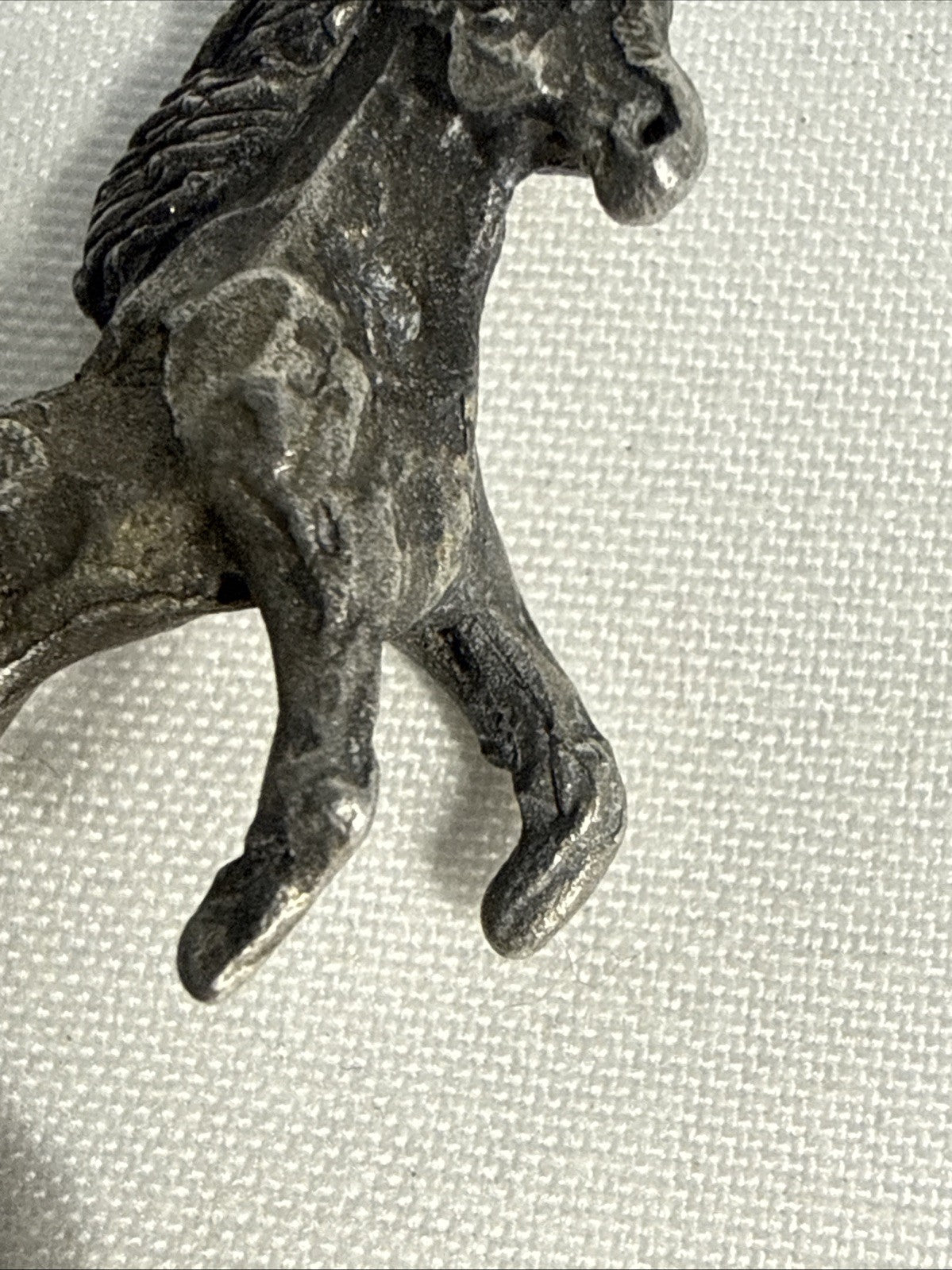 Micro Mini Pewter Model Horse Figurine 1.5 inch Must Have Horse Collectible