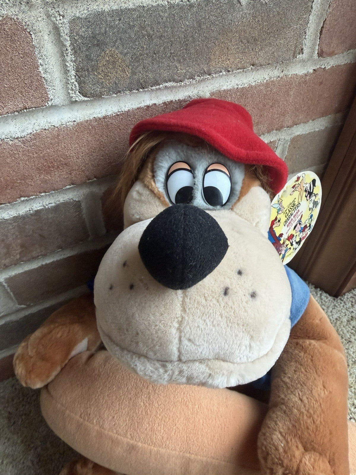 Vintage Disney Brer Bear Plush Song of the South Character Toy 14 Inch NWT Tags