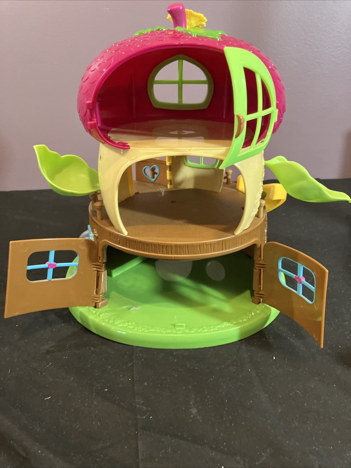 Li’l Woodzeez Acorn Treehouse Playset Toy House Preowned INCOMPLETE