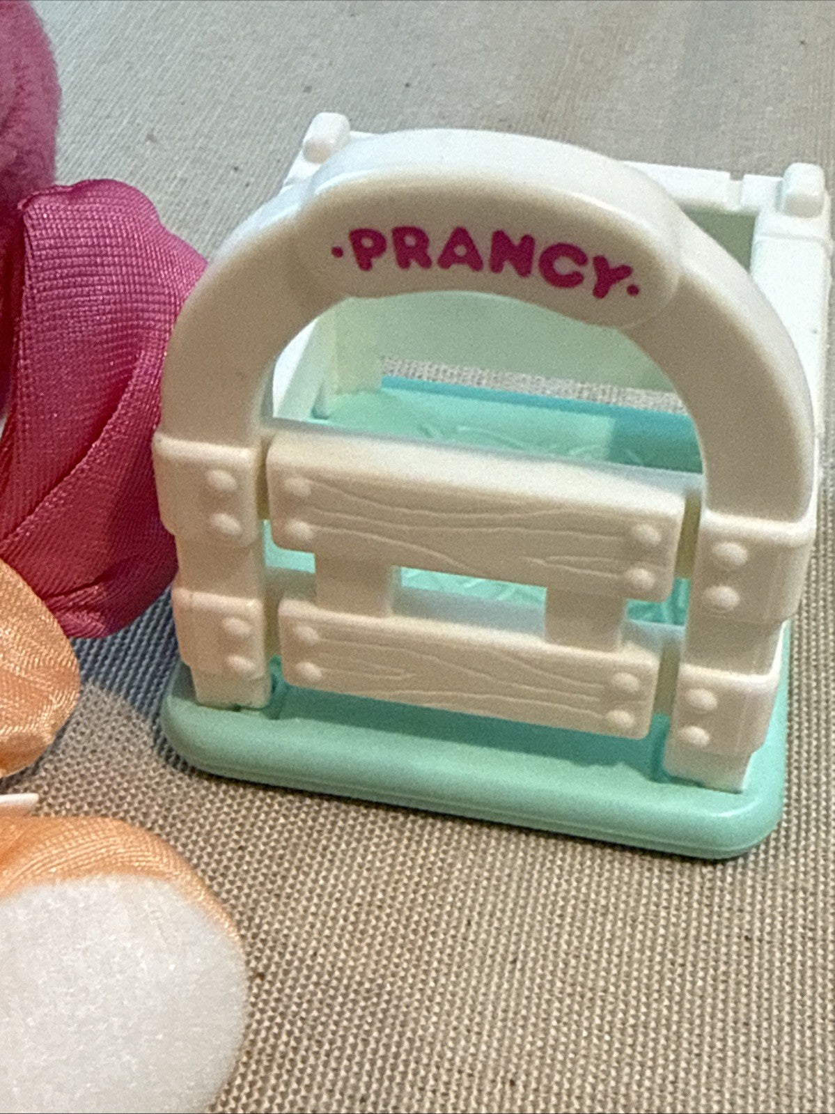 Vintage 1980s Fisher Price Smooshees Fancy Lot of 3 Plush Doll Figures