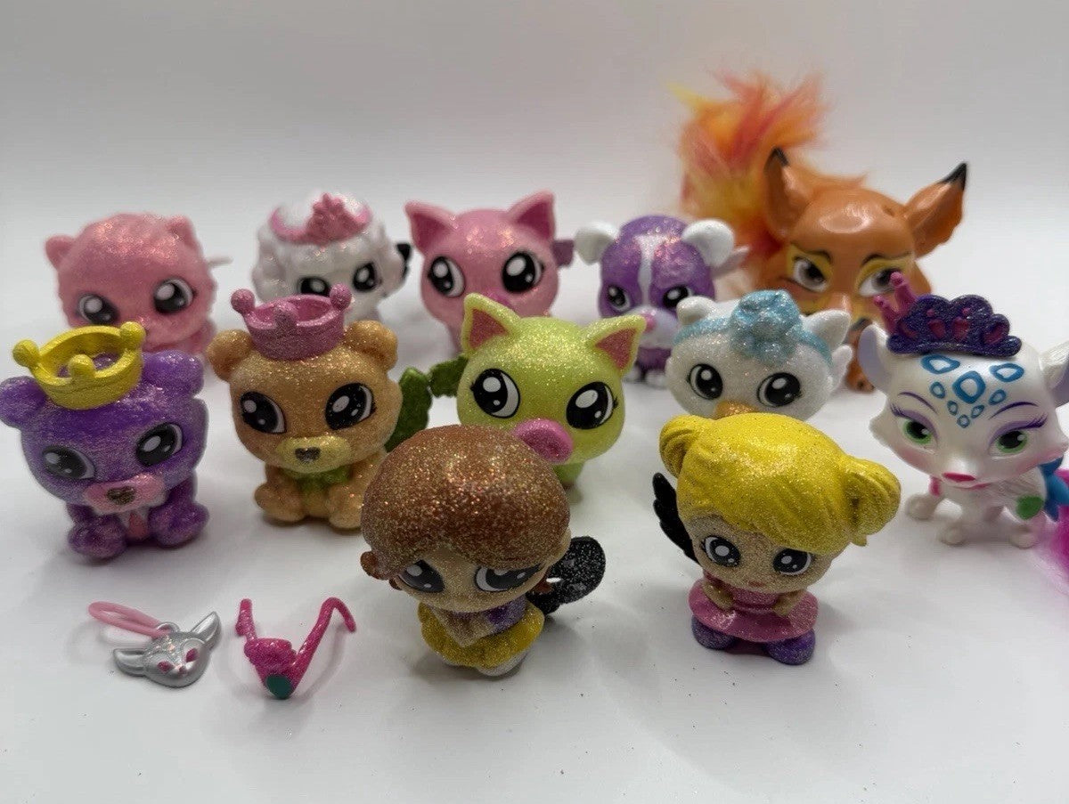 Glitzi Globes Mini Animal Figures Sparkle Glitter Moose Toys Replacement Lot