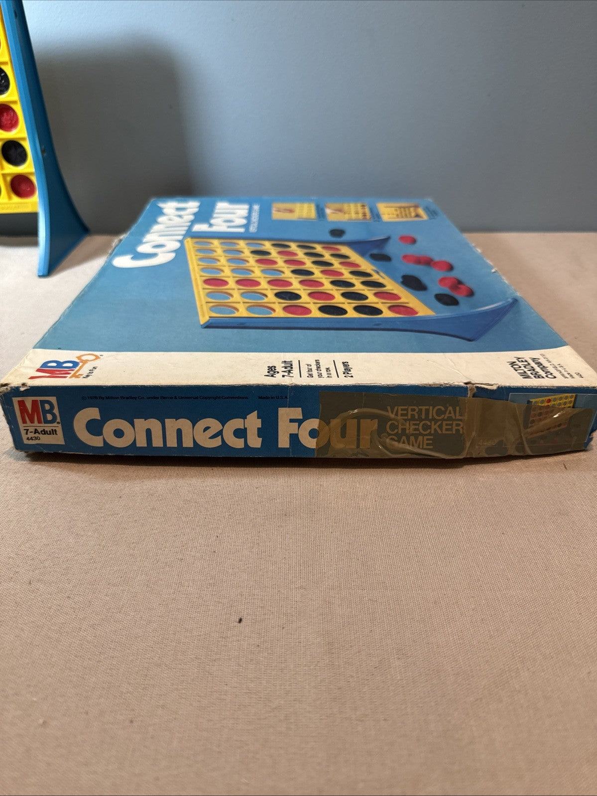 Vintage 1974 Connect Four Game Complete. See Description