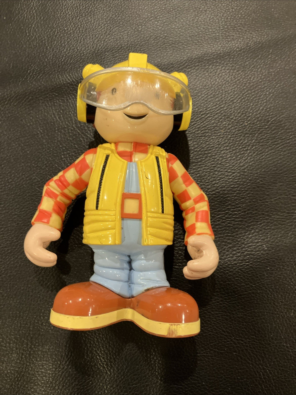 Bob the Builder Adventure Bob 5.5" Action Figure Toy Paint Wear Mattel