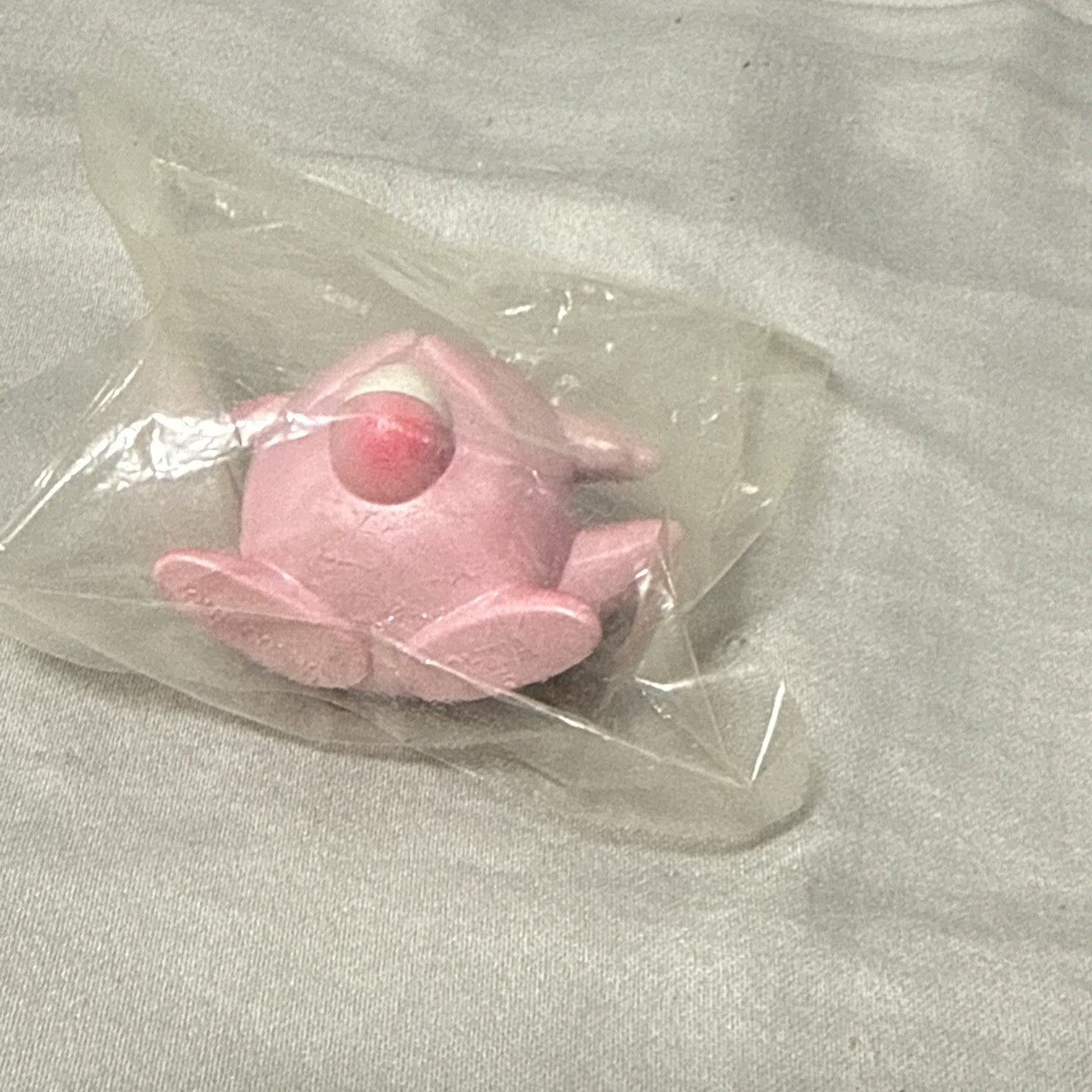 Vintage 1990s Pokemon Chansey Pearl Pink Egg Figure 1.5 Inch Sasco New Sealed