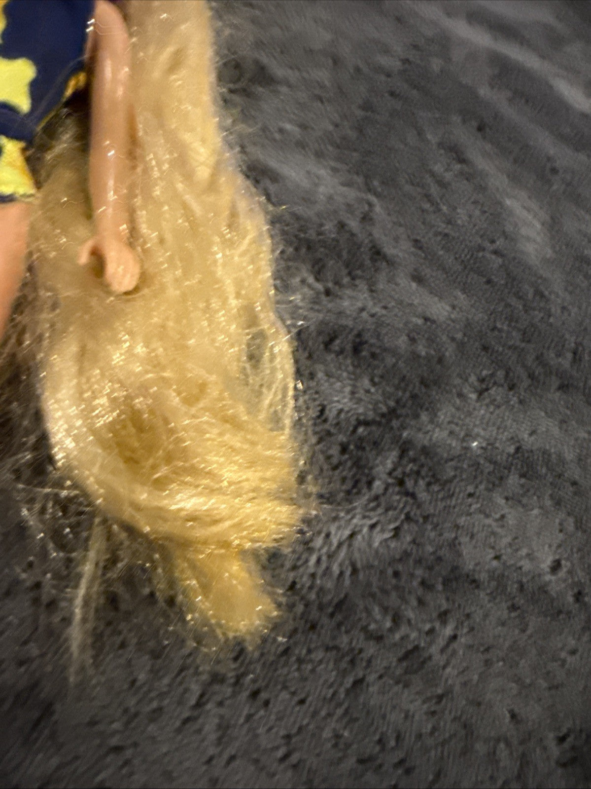 Vintage 1985 Mattel Tropical Skipper Barbie Doll Blonde Yellow Blue Swimsuit