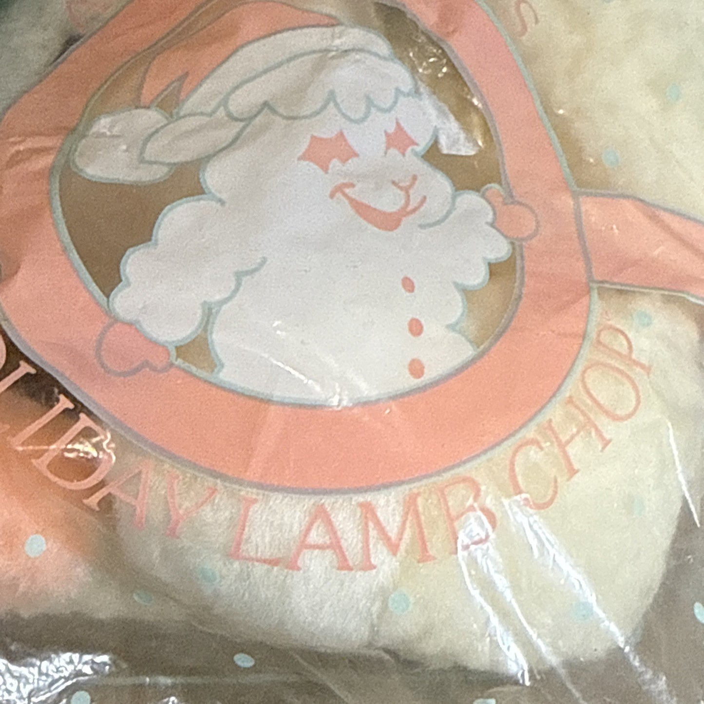 1991 Avon Lamb Chop Plush Hand Puppet Shari Lewis Holiday Vintage