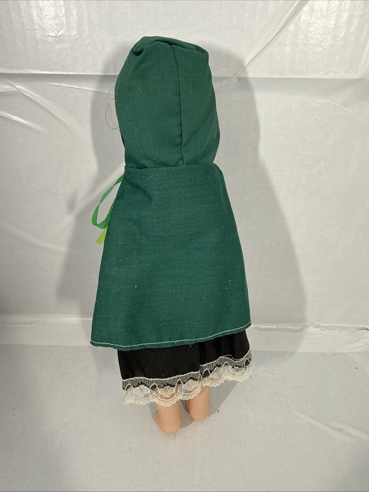 Vintage Irish St Patricks Day Doll Posable Green Dress Collectible 10"