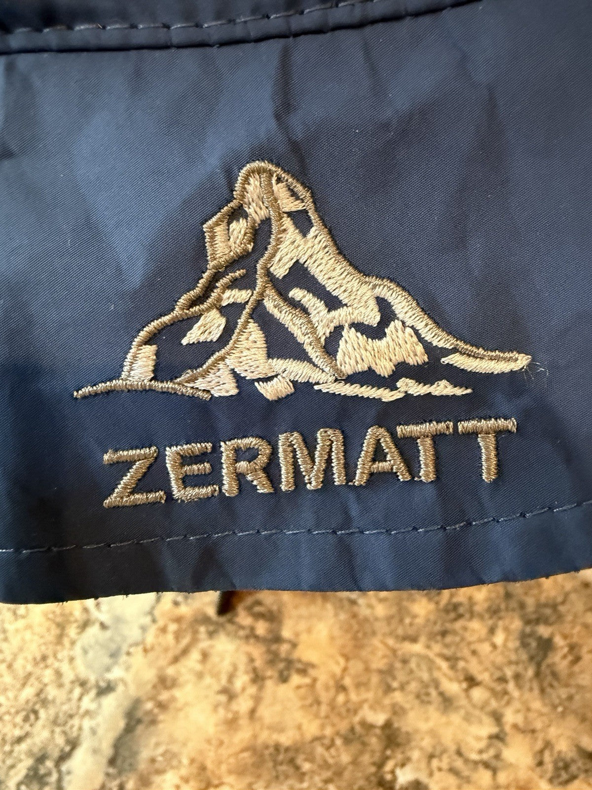 DK Doerig Kreier AG Zermatt Blue Bucket Hat CoolMax Lined Switzerland Unisex