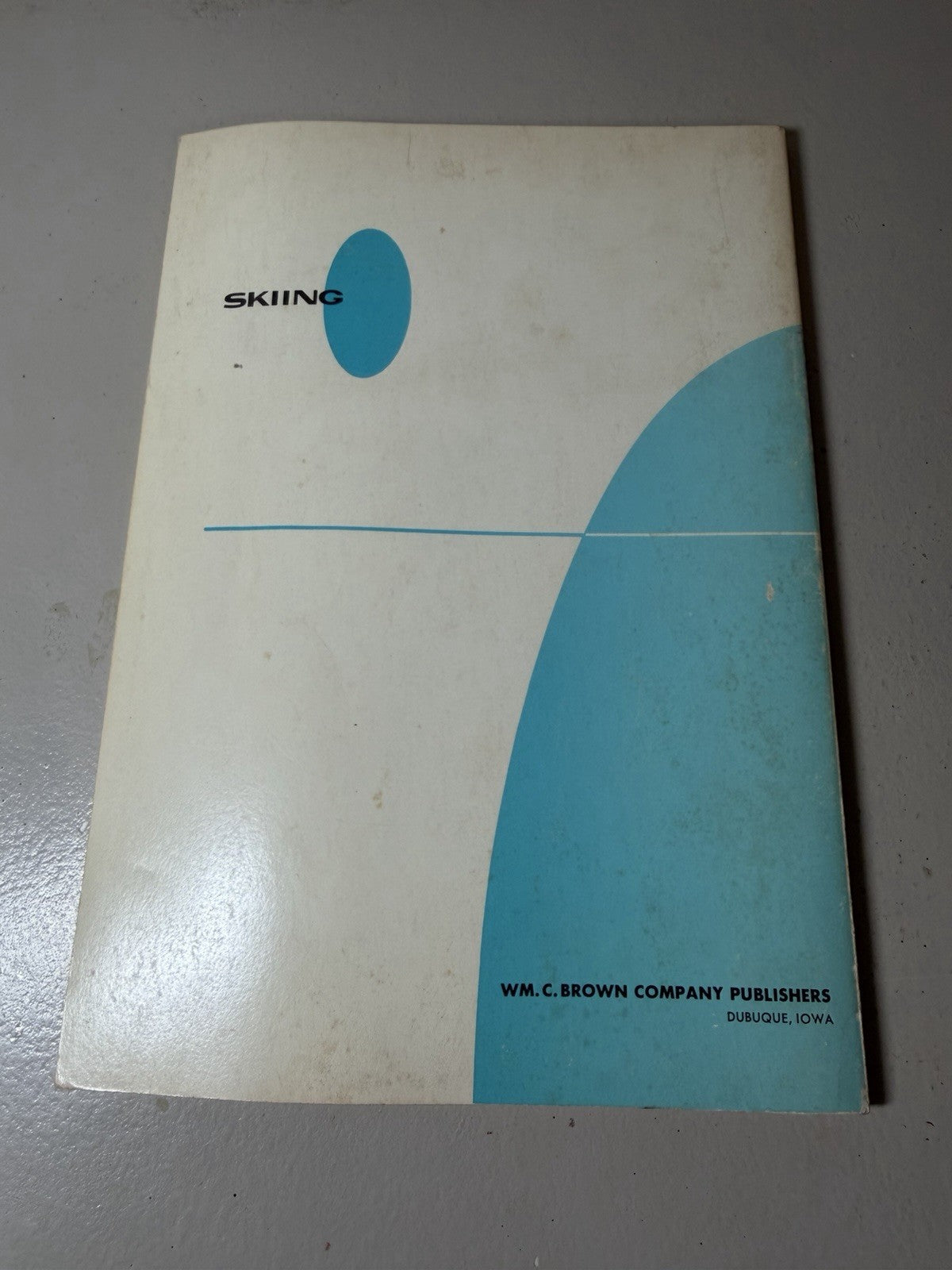 Vintage 1967 Brown Physical Education Activities Skiing Tennis Booklets Lot 2