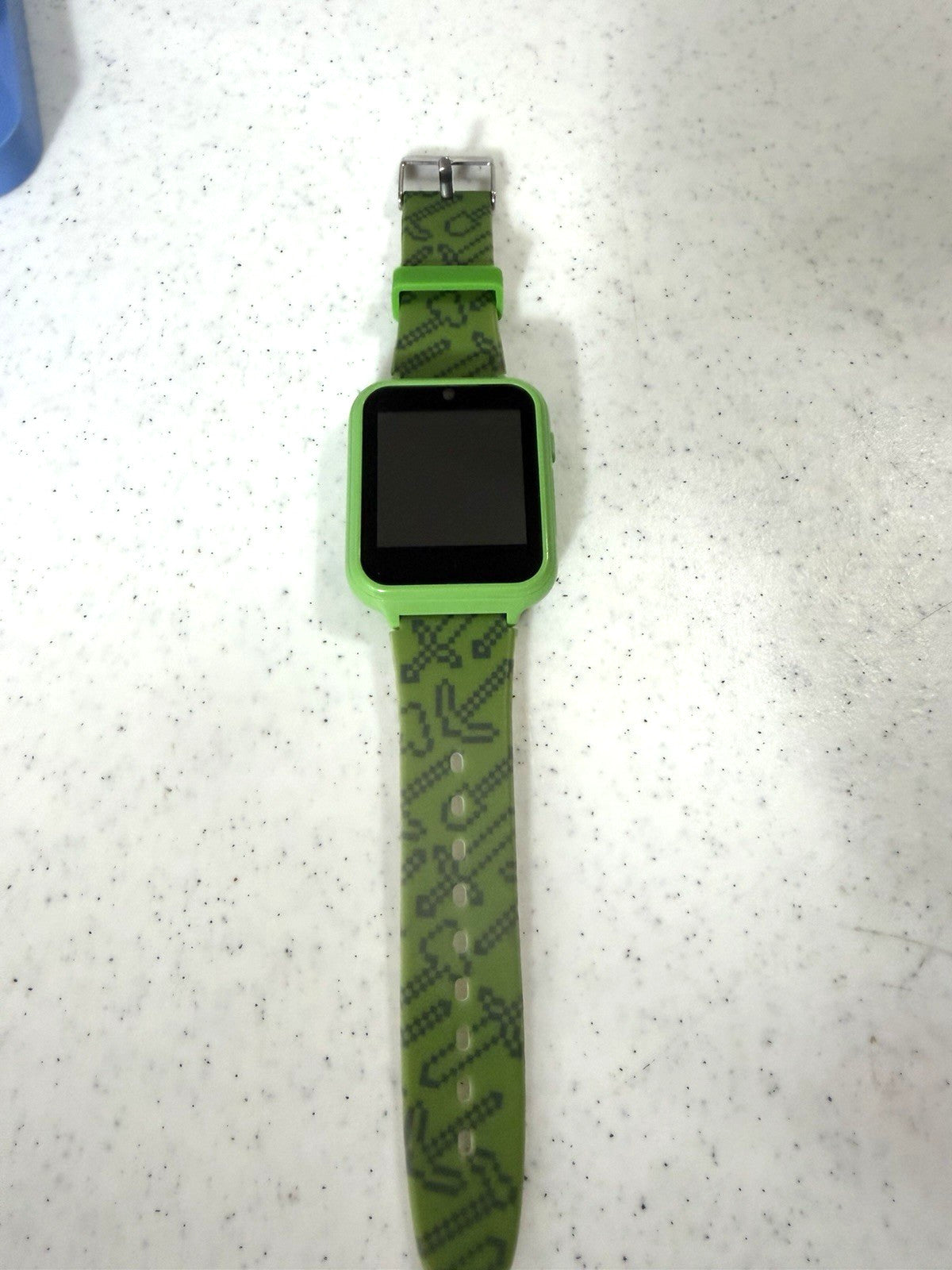 Minecraft Kids Green Smartwatch Touchscreen Parts Repair Untested Watch Toy