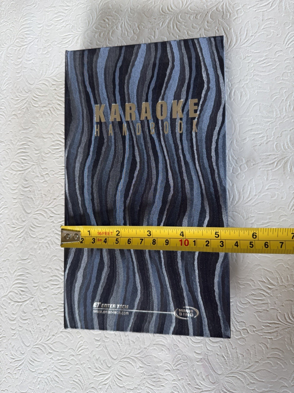 Vintage Magic Sing ED-9000 Karaoke Songbook Handbook User Manual Enter-Tech Book