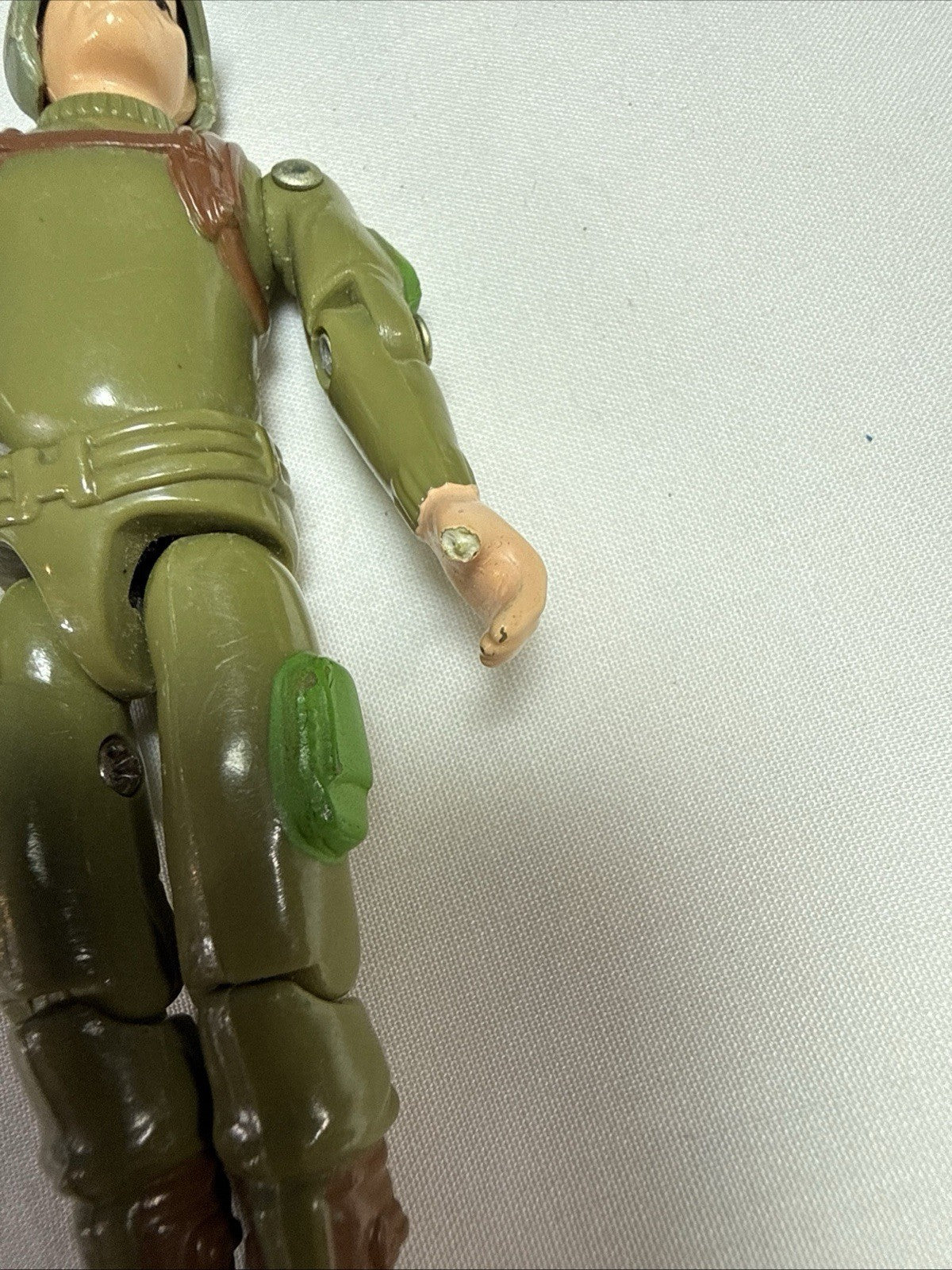 GI Joe 1983 Zap Bazooka Soldier Used and  with file card Action Figure